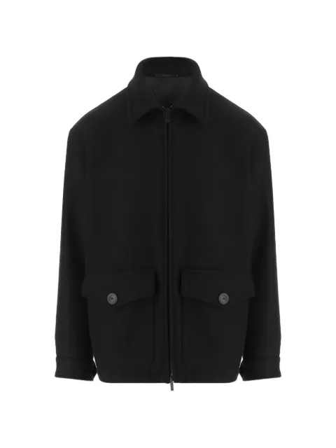 Giorgio Armani zip-up short coat