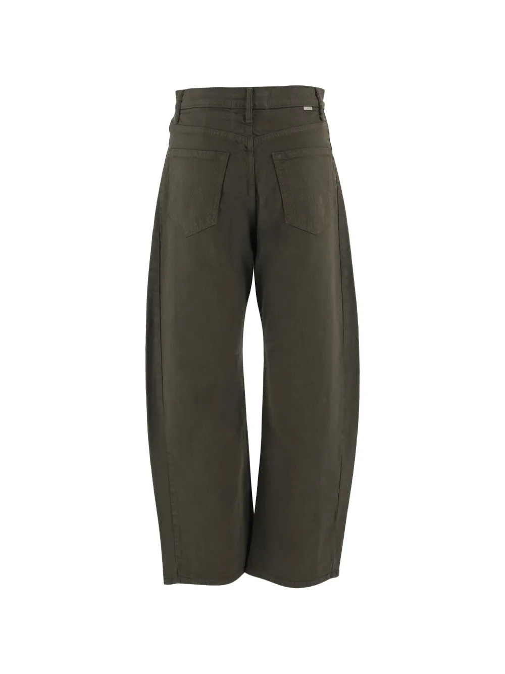MOTHER Half Pipe Flood jeans met barrelpijpen Groen