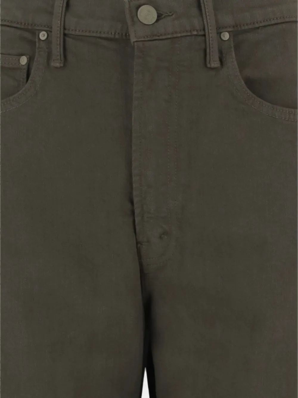 MOTHER Half Pipe Flood jeans met barrelpijpen Groen