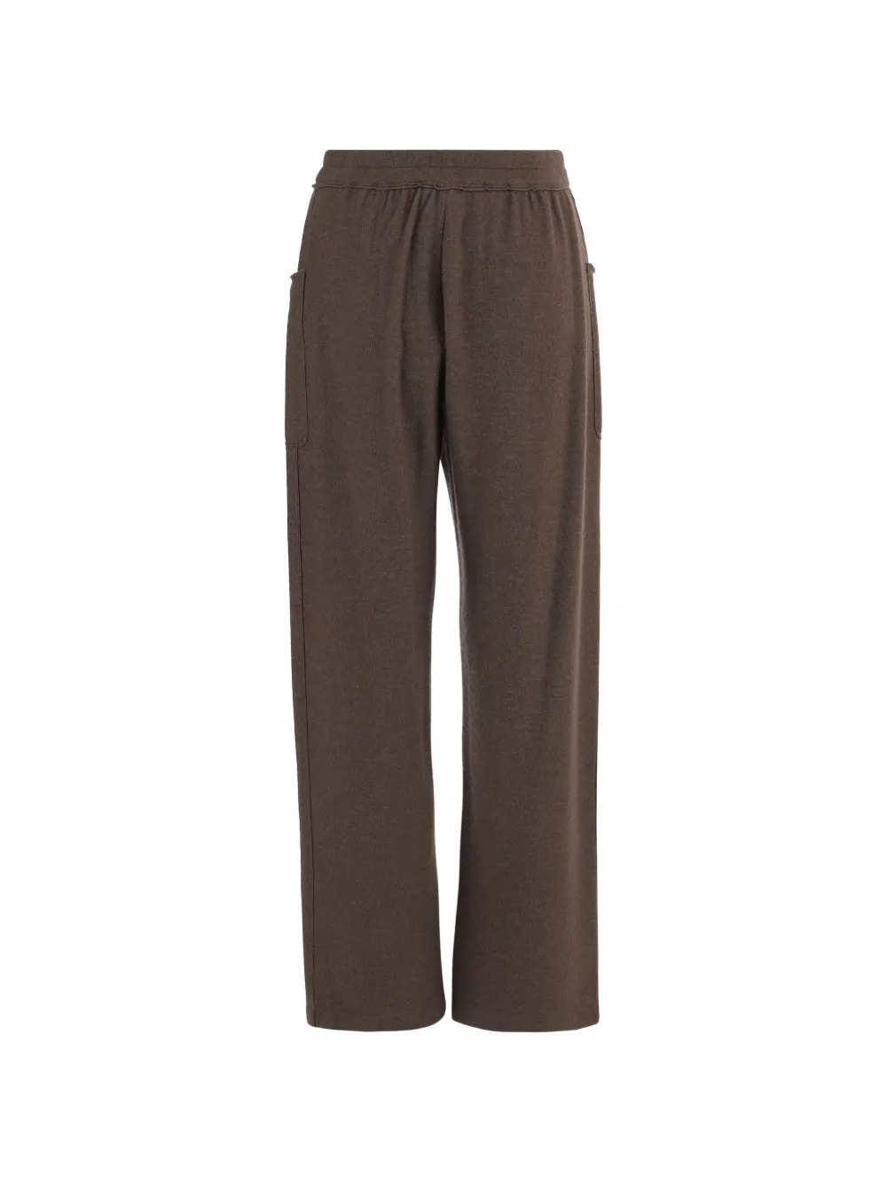 Giorgio Armani patch-pocket track pants - Braun