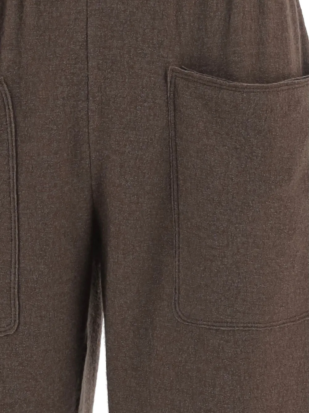 Giorgio Armani Trainingsshorts met opgestikte zak Bruin