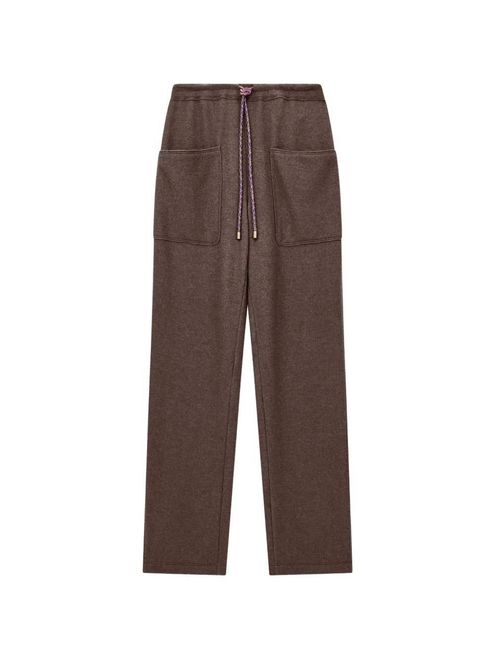 Giorgio Armani patch-pocket track pants - Marrone