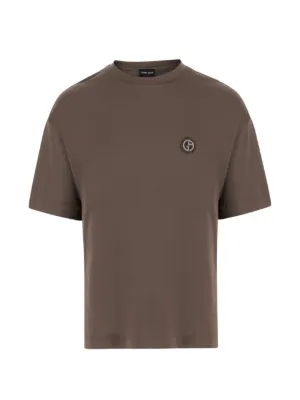 AMIRI Script Tee | Brown | FARFETCH