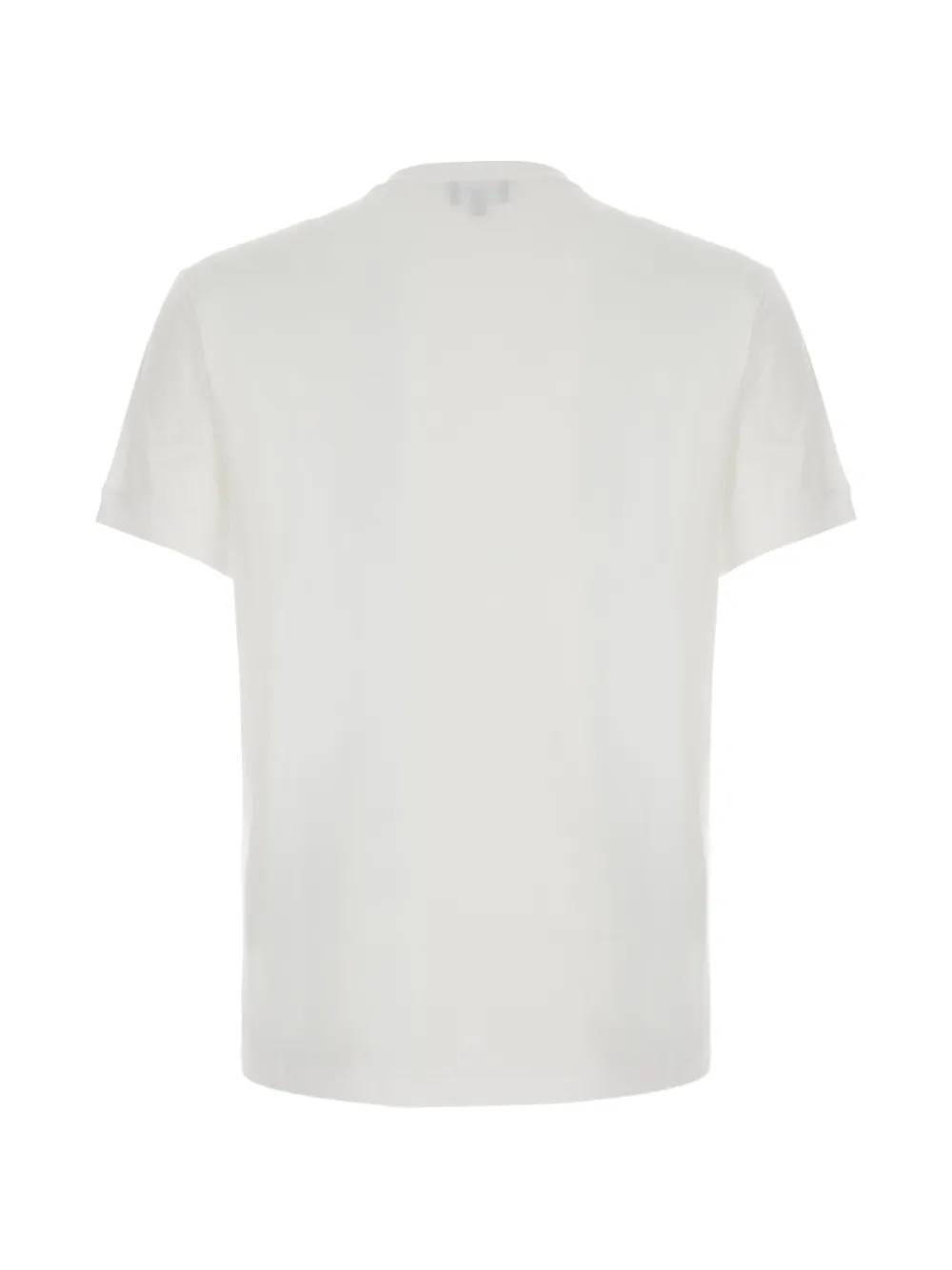 Giorgio Armani logo-print crew-neck T-shirt Wit