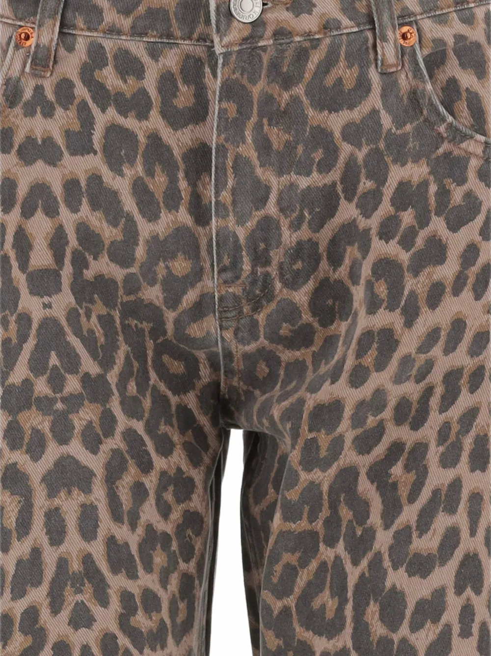 RE DONE Mid Rise Blondie Crop jeans Bruin
