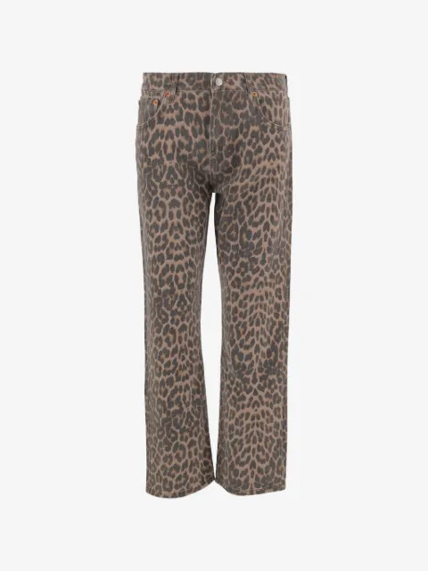 RE/DONE Mid Rise Blondie Cropped-Jeans