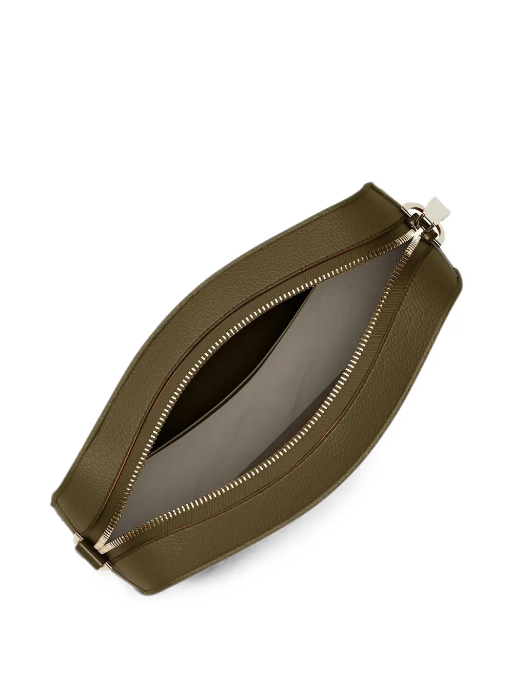 Michael Kors Jet Set small leather camera crossbody bag Groen