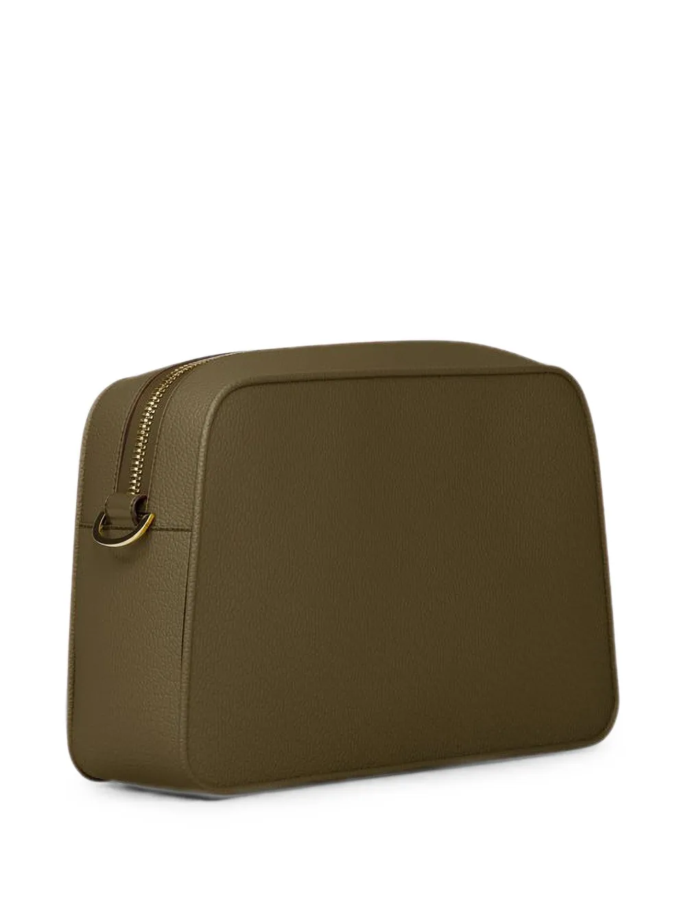 Michael Kors Jet Set small leather camera crossbody bag Groen