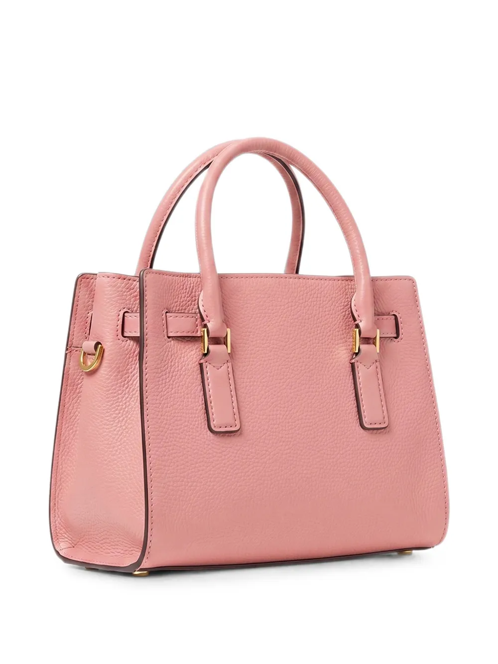 Michael Kors padlock-detail leather tote bag Roze