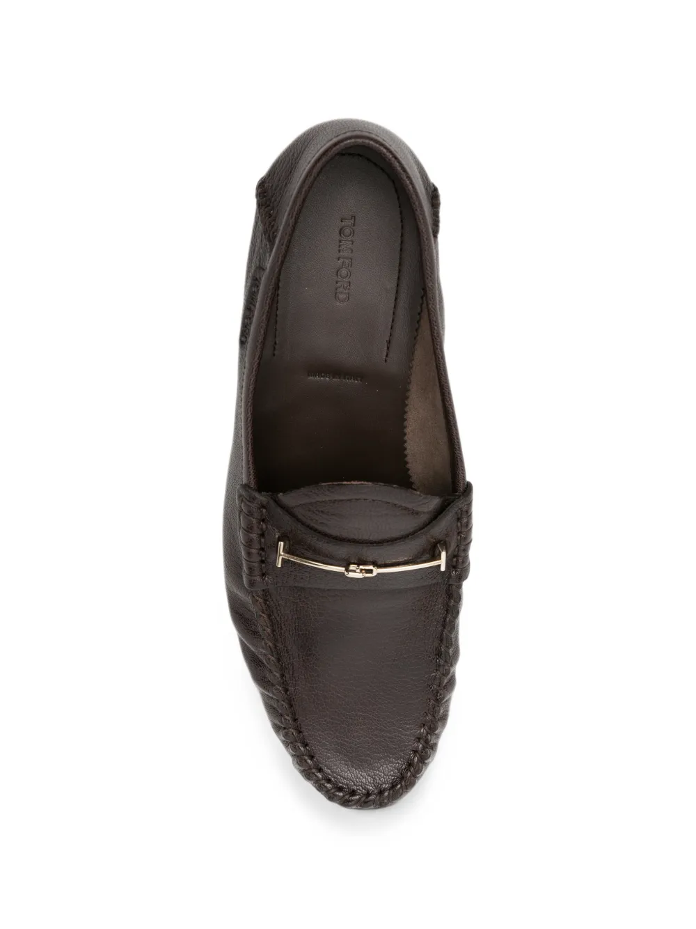 TOM FORD polished leather loafers Bruin