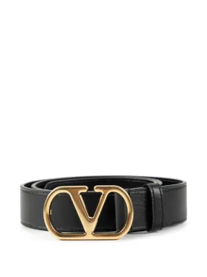 Valentino Garavani Vロゴ リバーシブル ベルト | ブラック | FARFETCH JP
