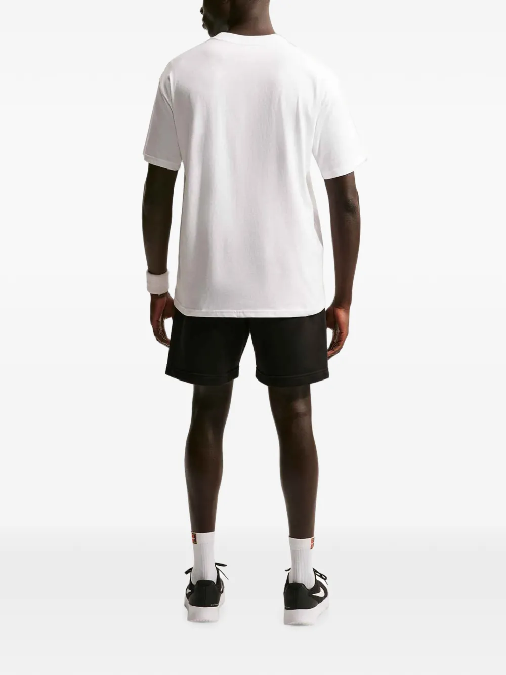 Nike logo-patch T-shirt Wit