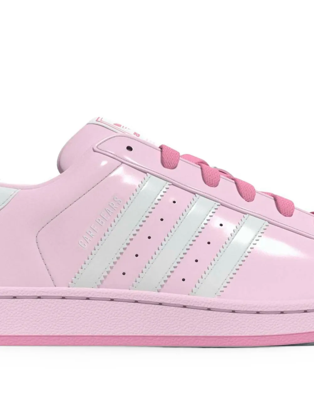 adidas x Care Bears Superstar II lace-up sneakers Roze
