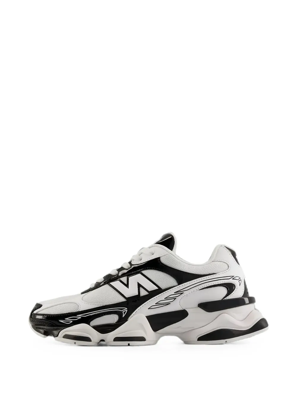 New Balance 9060R panelled sneakers - Bianco