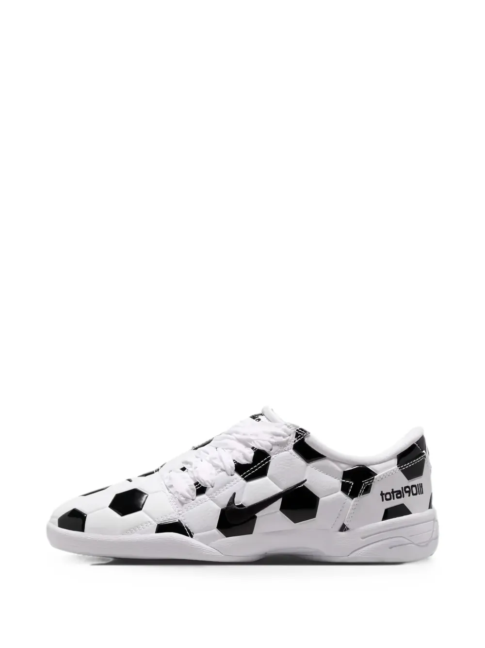 Nike Total 90 printed lace-up sneakers Wit