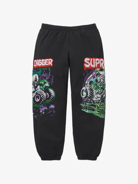Supreme Grave Digger track pants