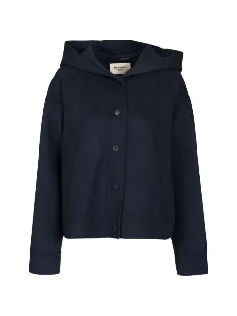 Weekend Max Mara hooded double-wool jacket
