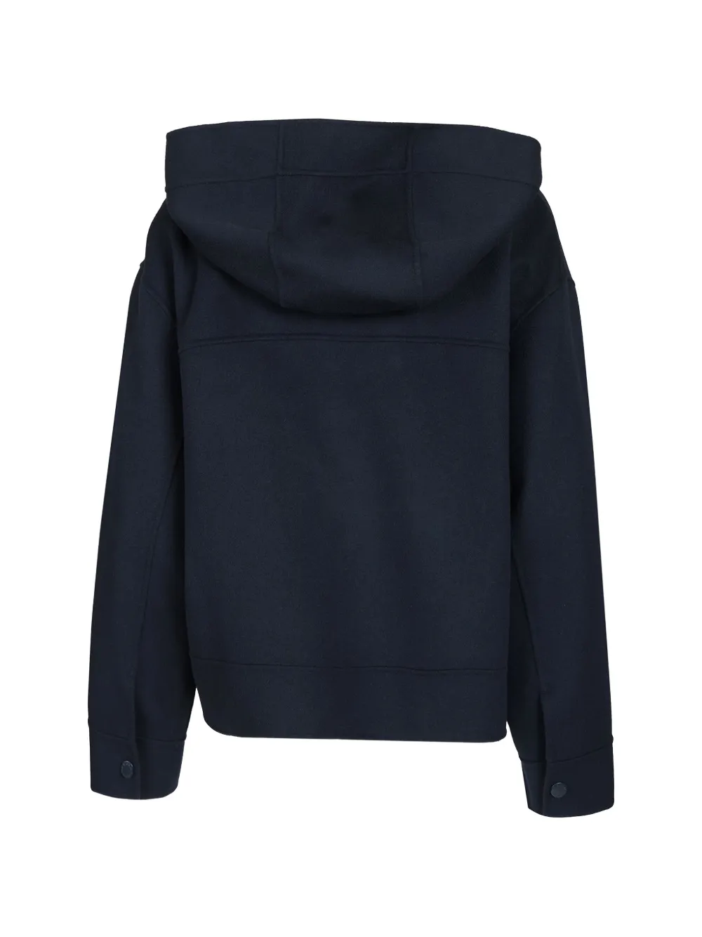 Weekend Max Mara Jack van dubbel wol met capuchon Blauw
