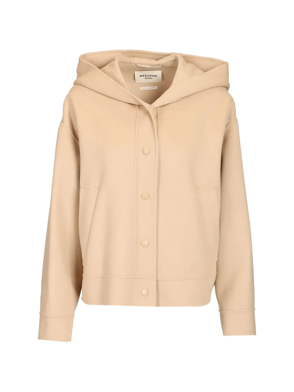 Weekend Max Mara hooded-neck jacket - Nude