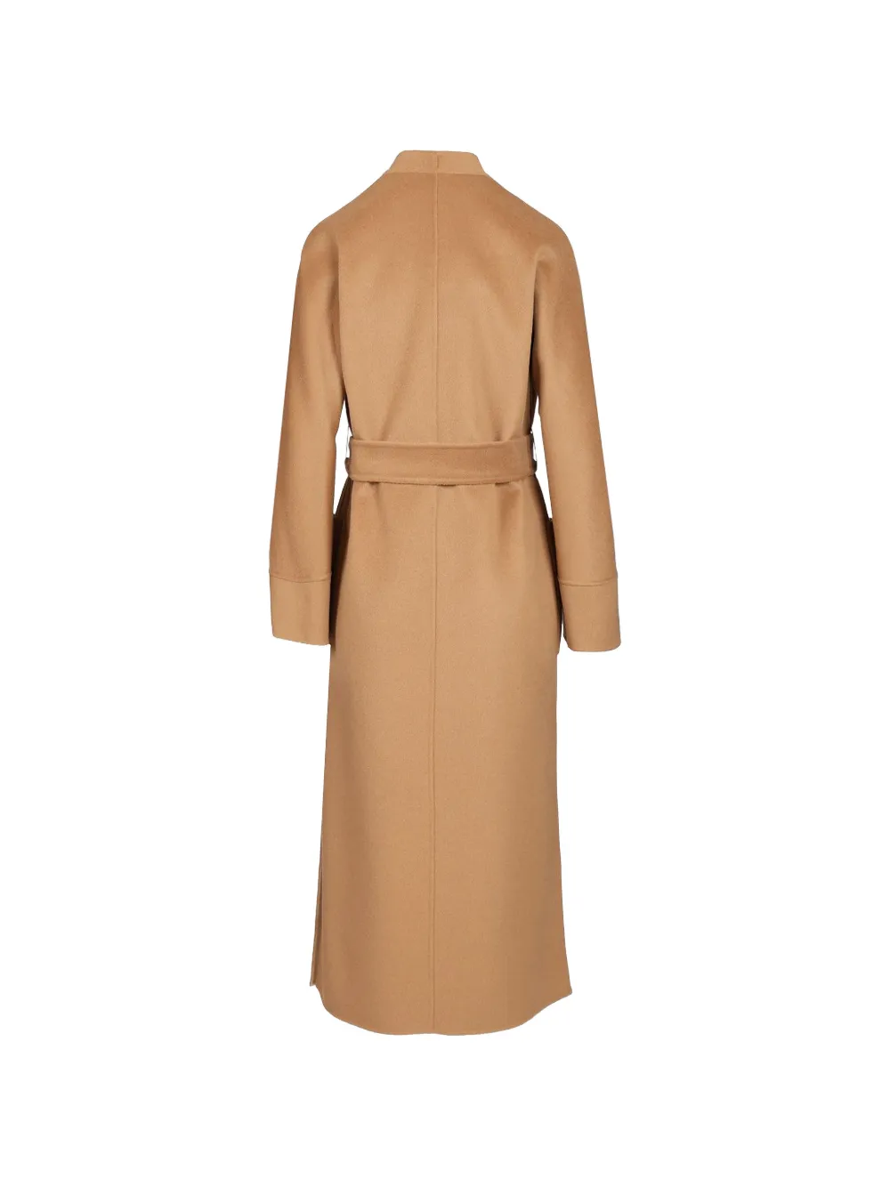 Max Mara Mantel met ceintuur Beige