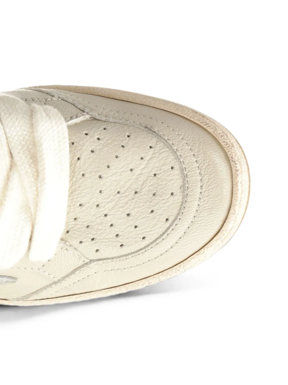 Golden Goose Ball Star glitter sneakers Beige