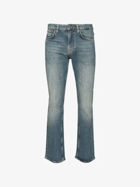 Emporio Armani jeans rectos con diseño de cinco bolsillos