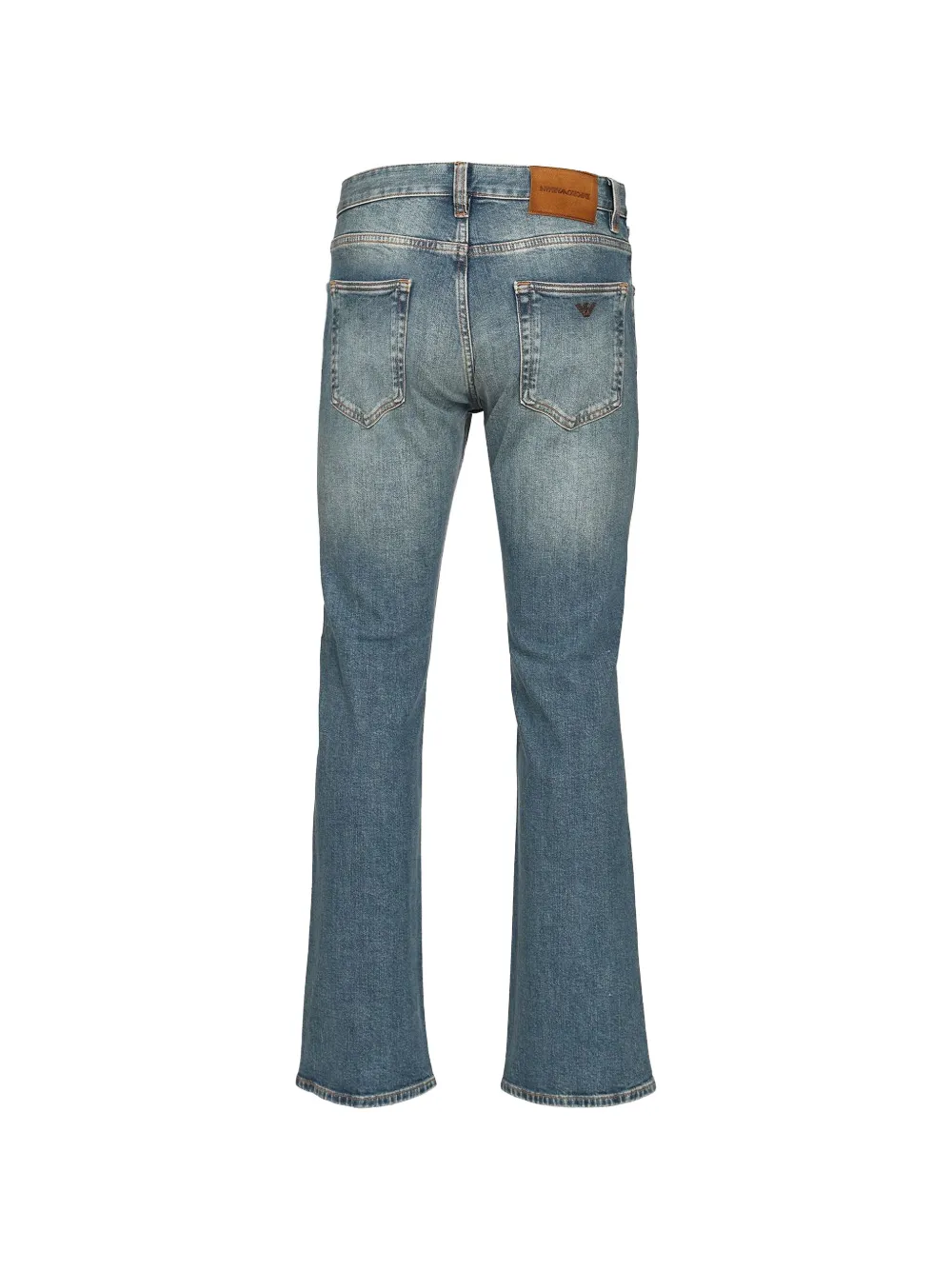 Emporio Armani Straight jeans Blauw