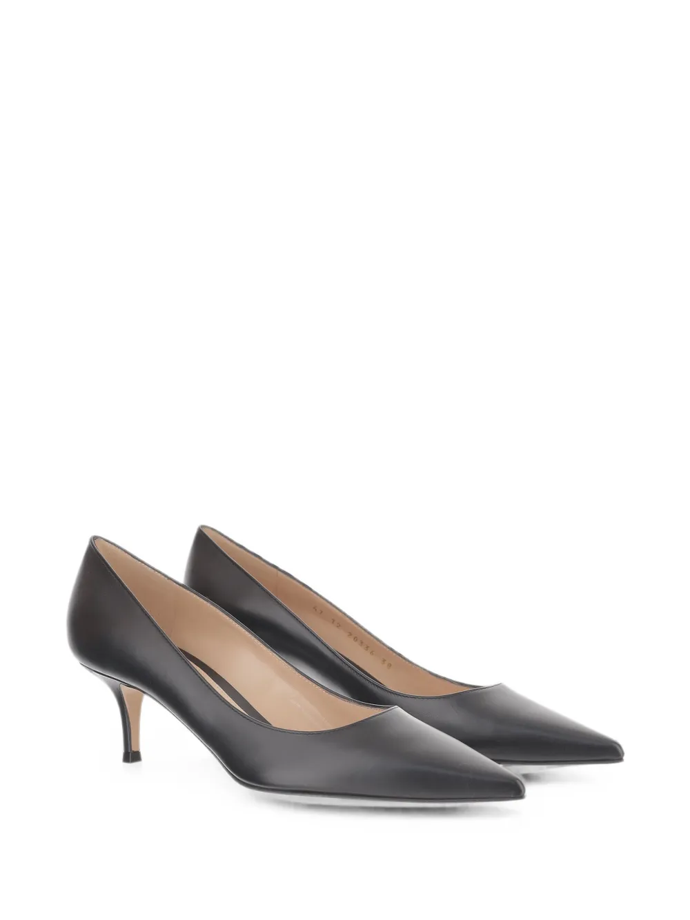 Gianvito Rossi pointed-toe pumps Zwart