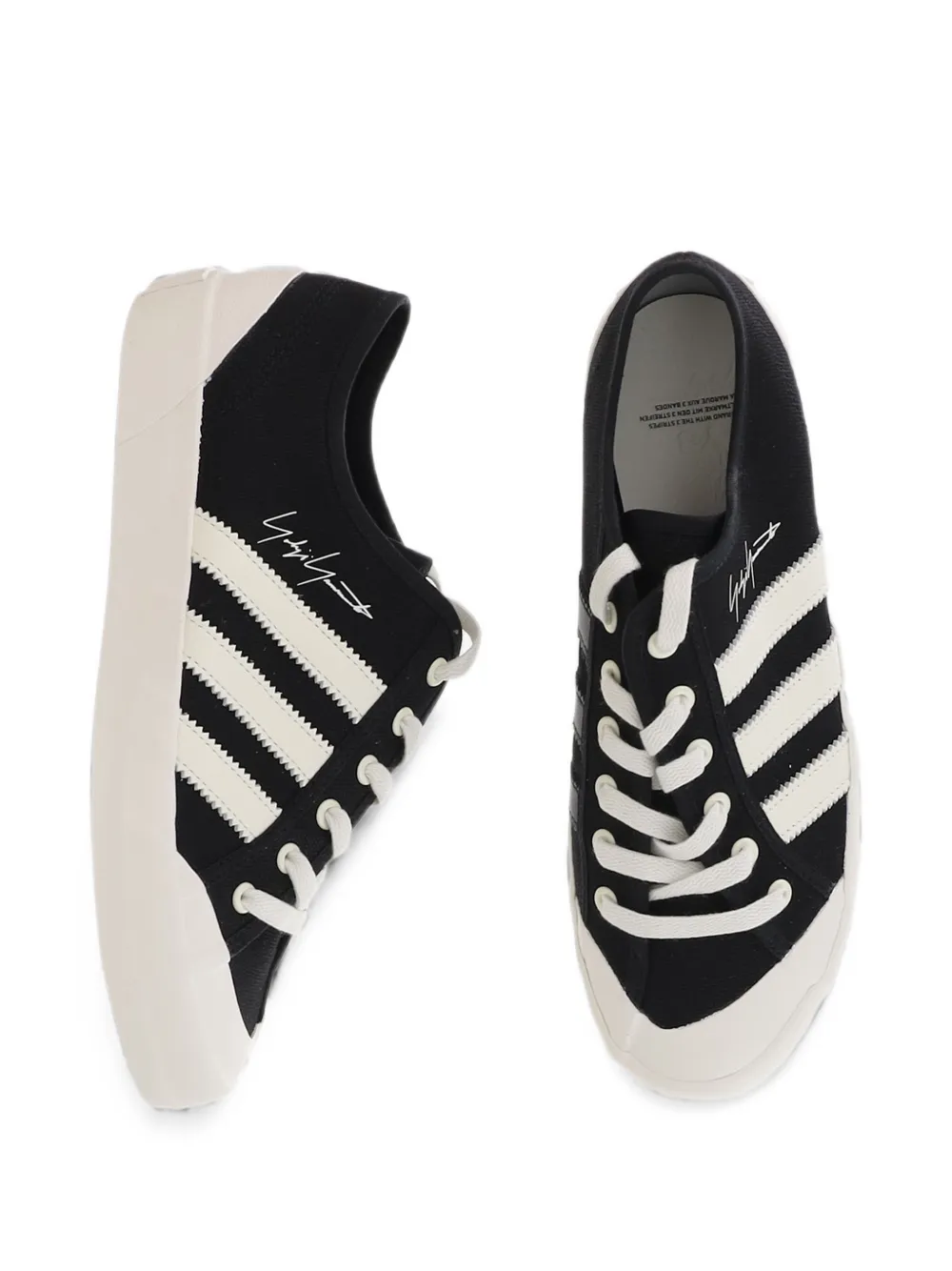 Y-3 low-top sneakers Zwart