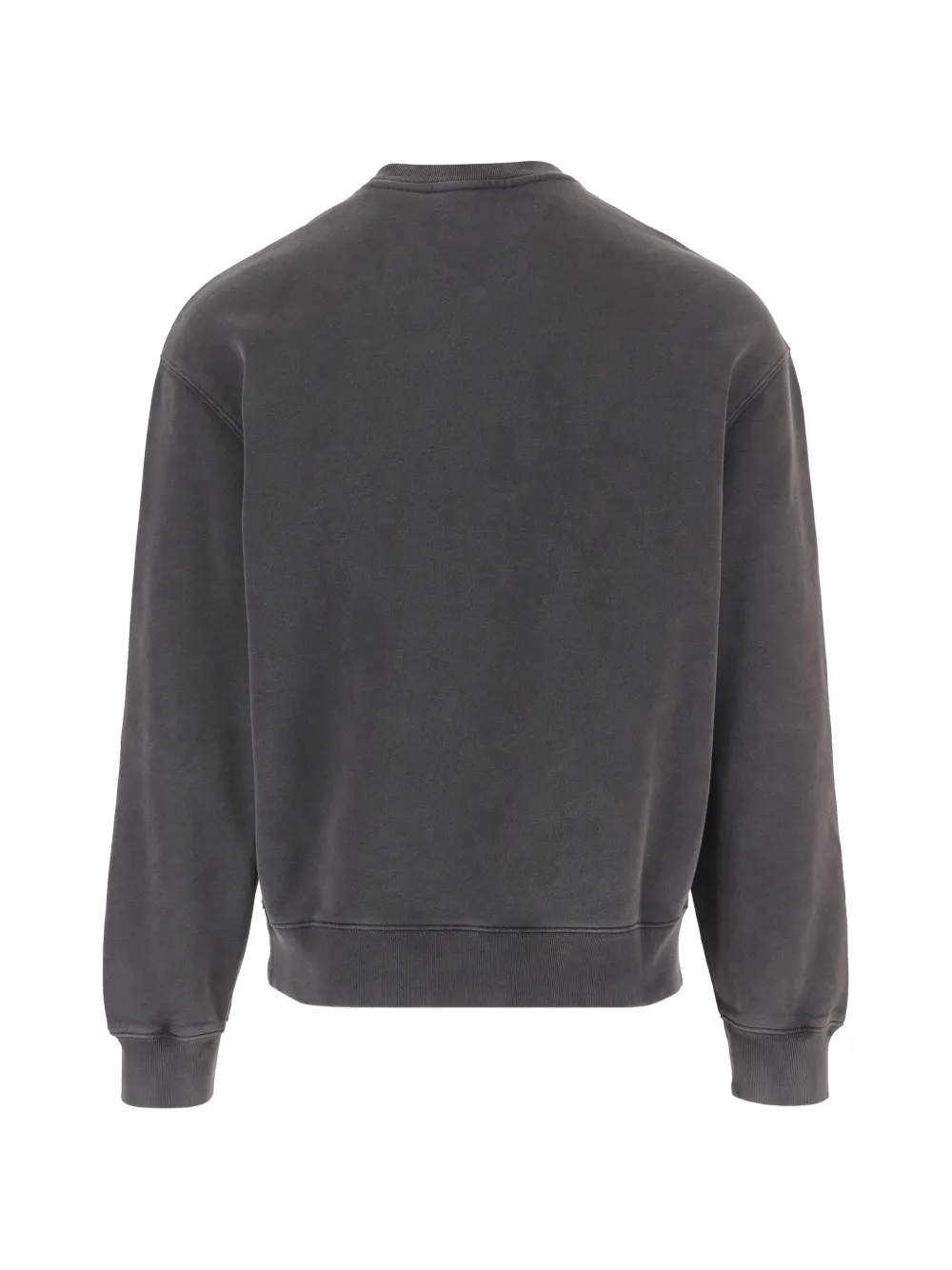 Maison Kitsuné Sweater met geborduurd logo Grijs