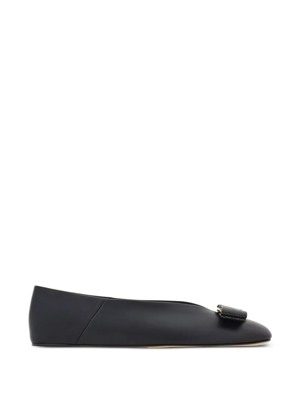 Ferragamo Ballerine Vara con fiocco - Nero