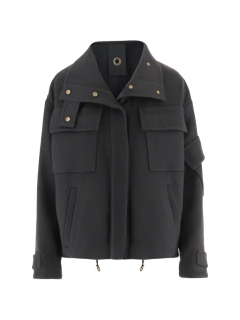 Giorgio Armani chamarra utility con cuello alto