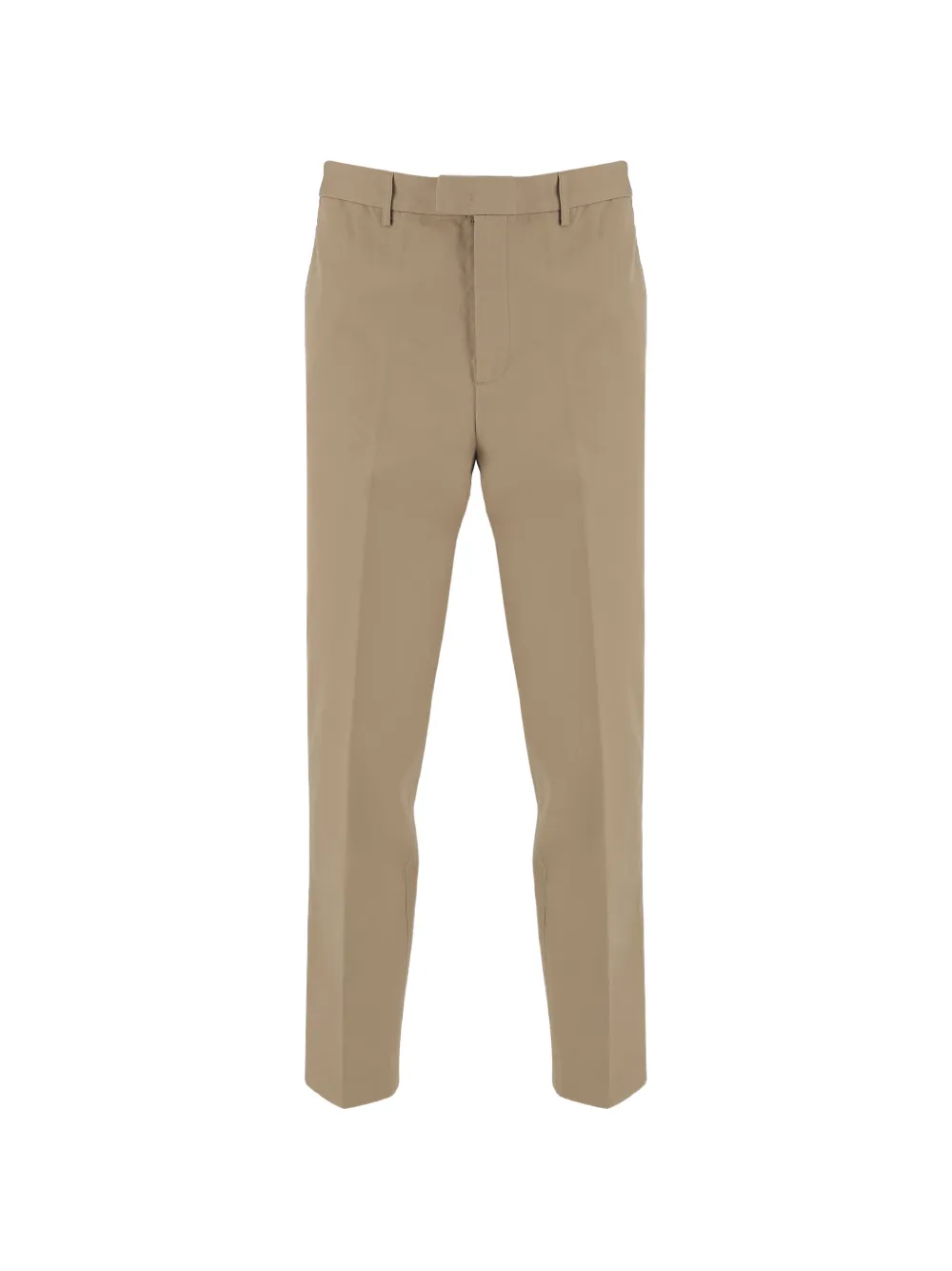 Emporio Armani logo-patch trousers - Nude
