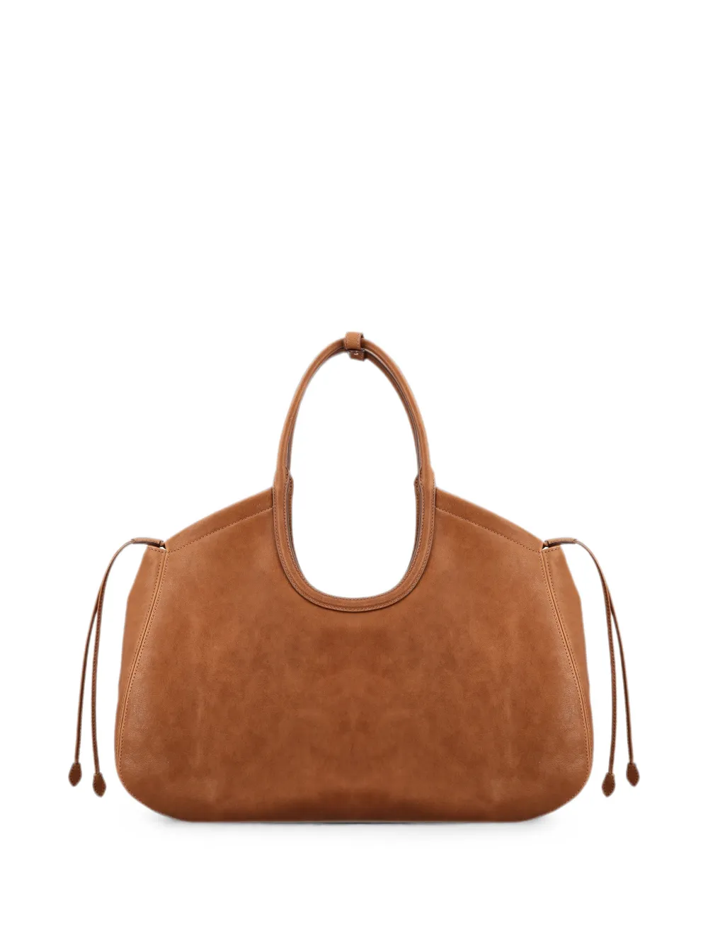 Miu Schoudertas met logo-reliëf Bruin