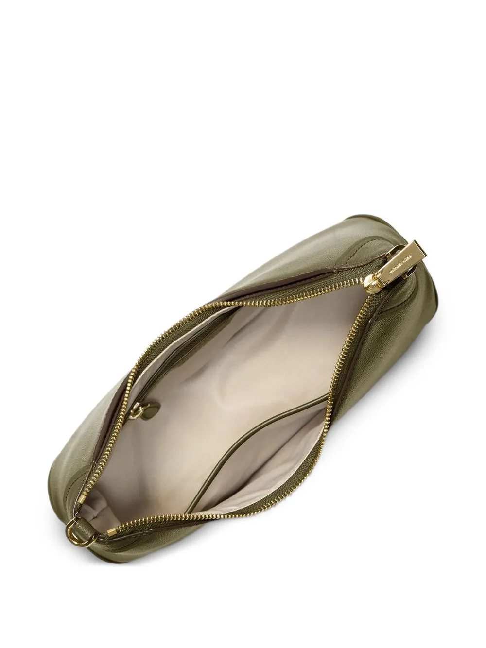Michael Kors Jet Set medium convertible pouchette crossbody bag Groen