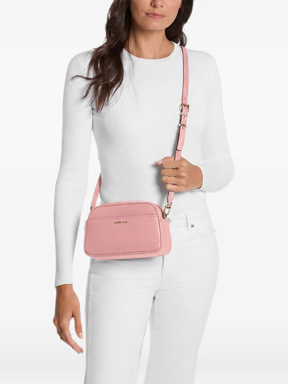 Michael Kors Kleine Jet Set crossbodytas Roze