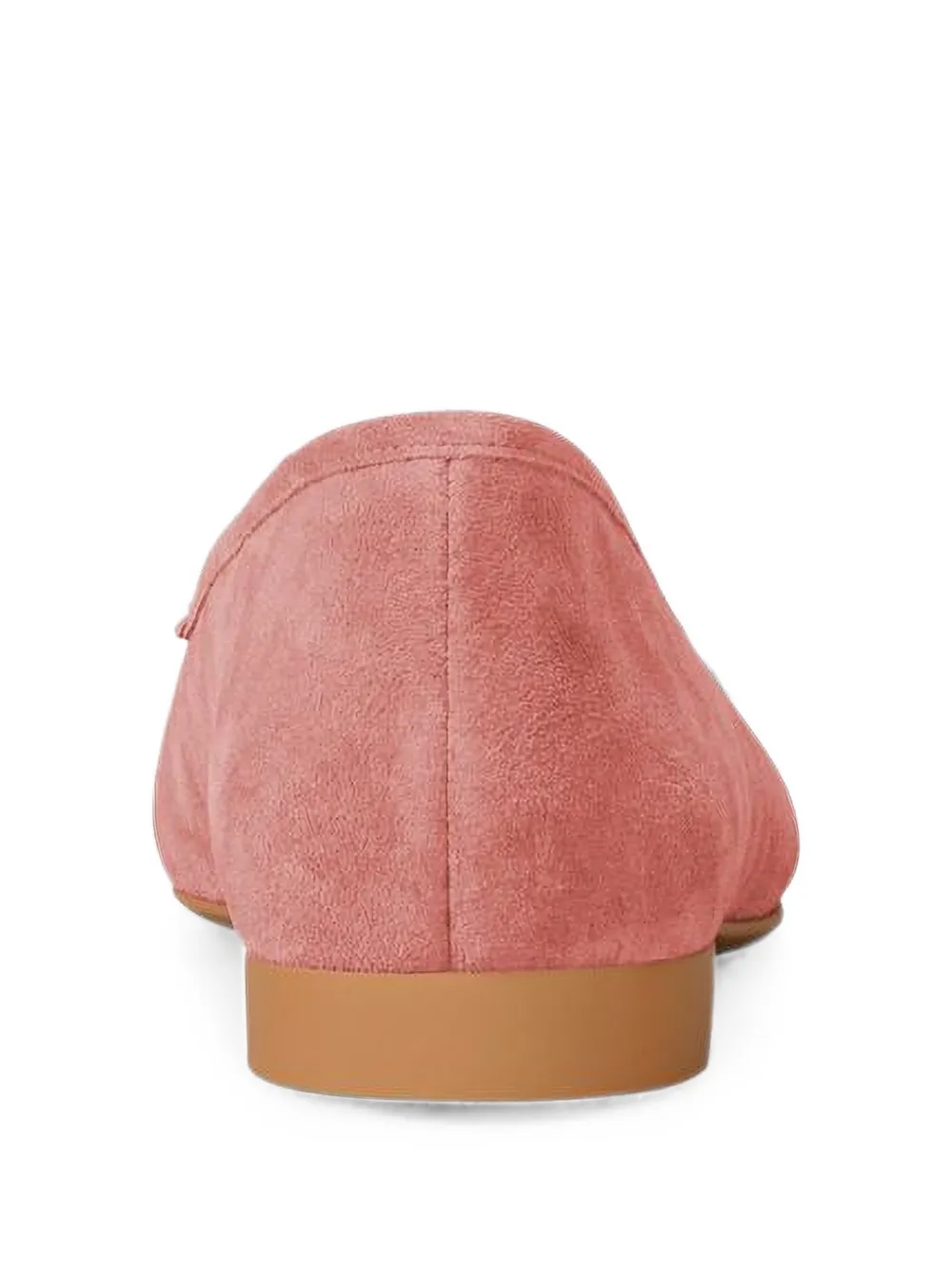 Michael Kors Piper Flex suède ballerina's Roze