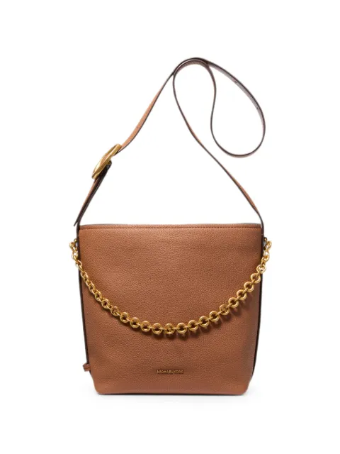 Michael Michael Kors Nolita small pebbled leather bucket tote bag