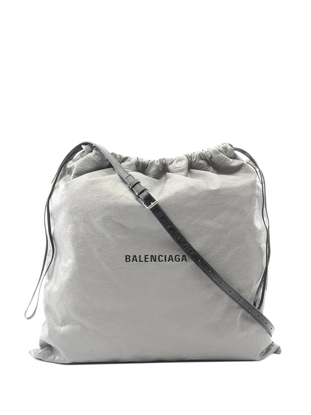 Balenciaga Pre-Owned Borsa a tracolla Shopper Dust Bag in pelle 2000-2002 - Grigio