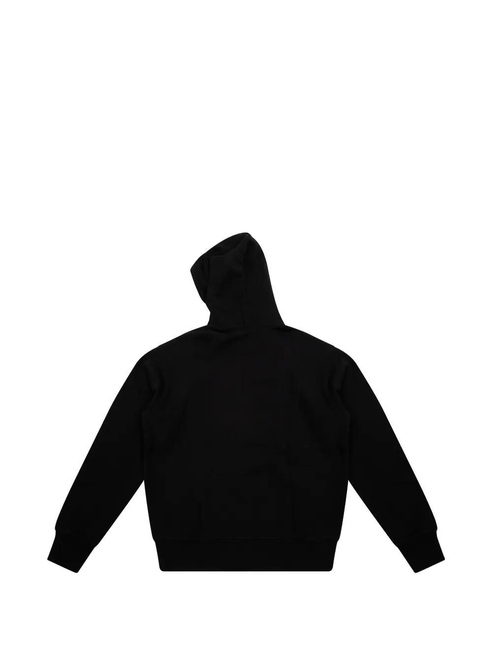 Diesel Kids Hoodie met rits Zwart