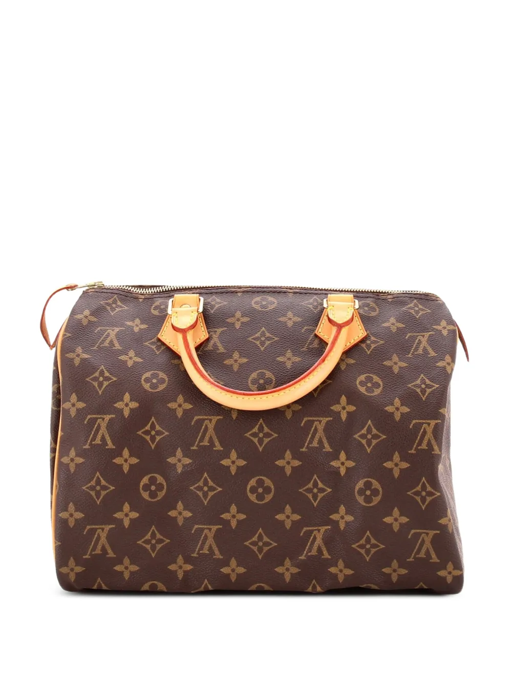 Louis Vuitton Pre-Owned Speedy Handbag Monogram Canvas 30 satchel - Brown