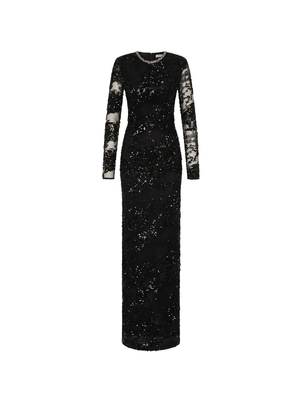 Rebecca Vallance Beau long sleeve gown - Black
