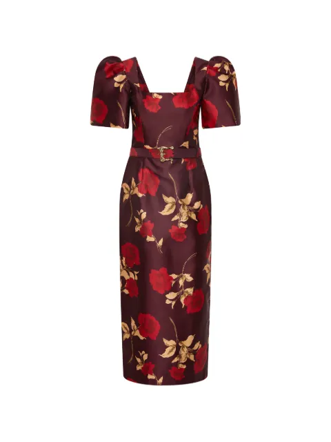 Rebecca Vallance Melora short sleeve midi dress