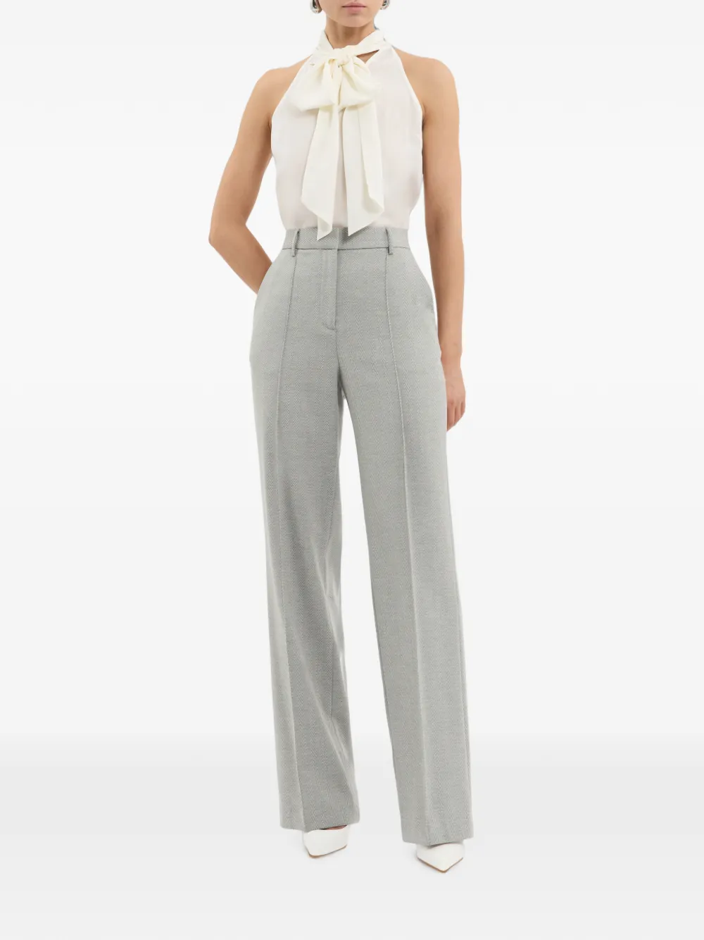 Rebecca Vallance Marietta top Beige