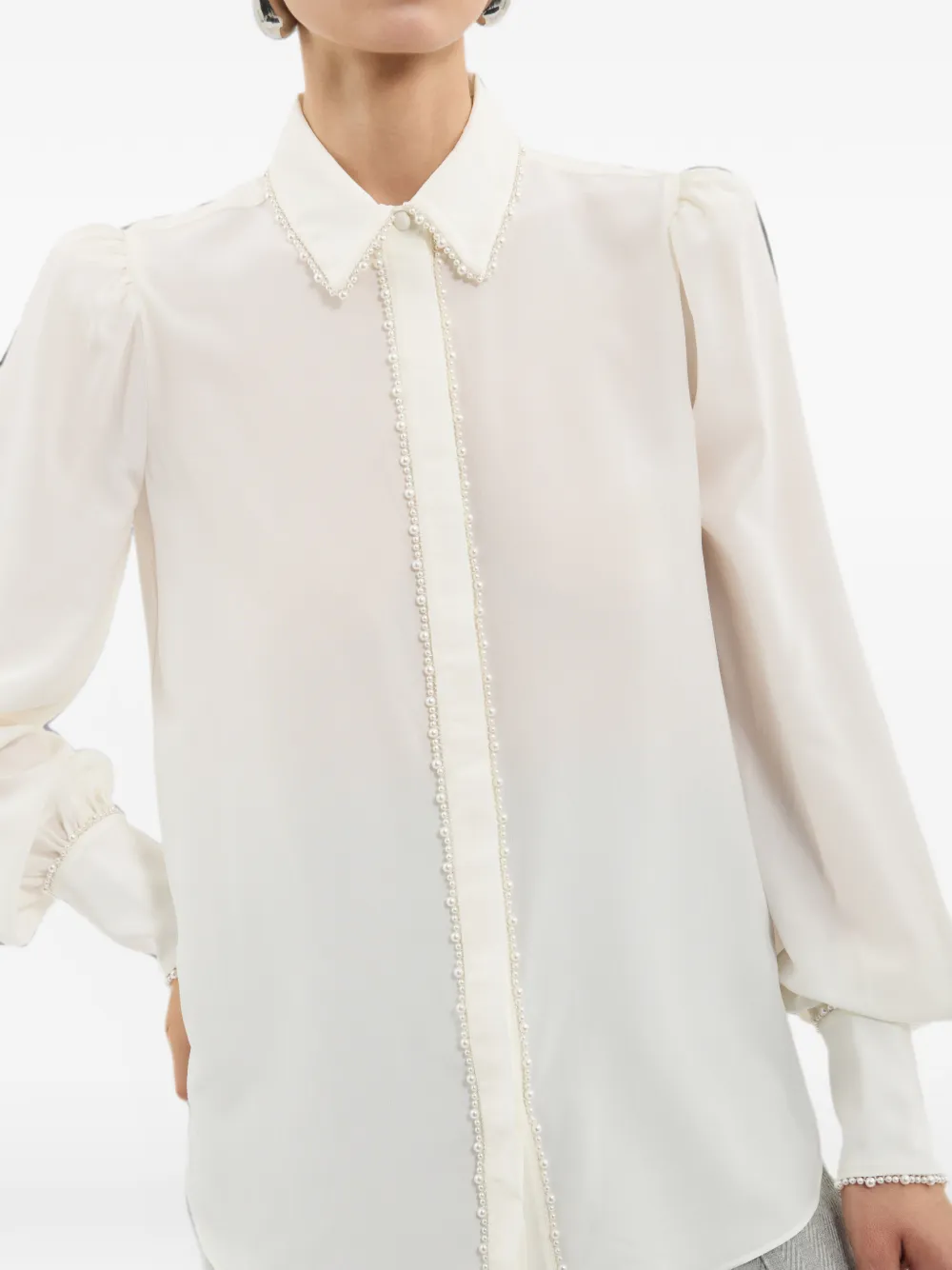 Rebecca Vallance Marietta blouse Beige