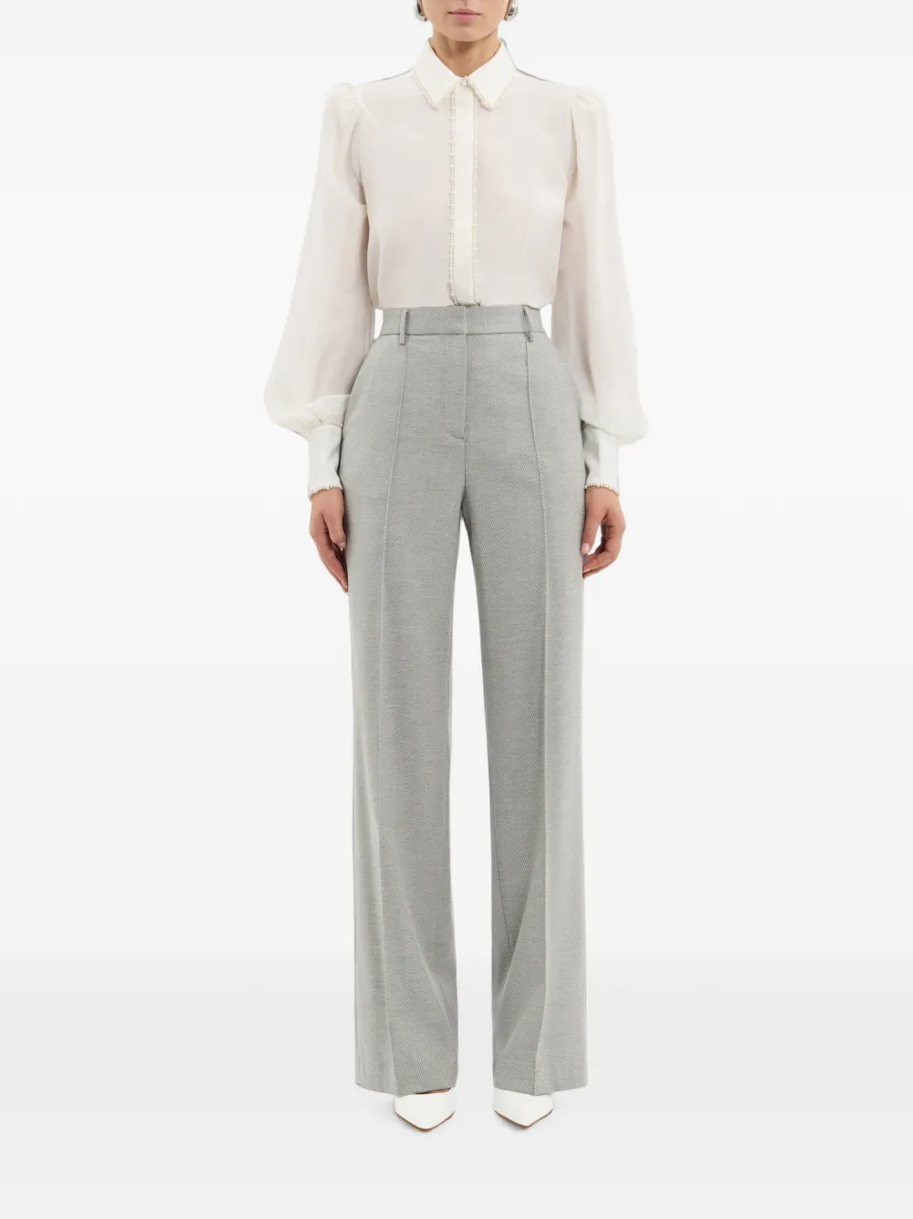 Rebecca Vallance Marietta blouse Beige