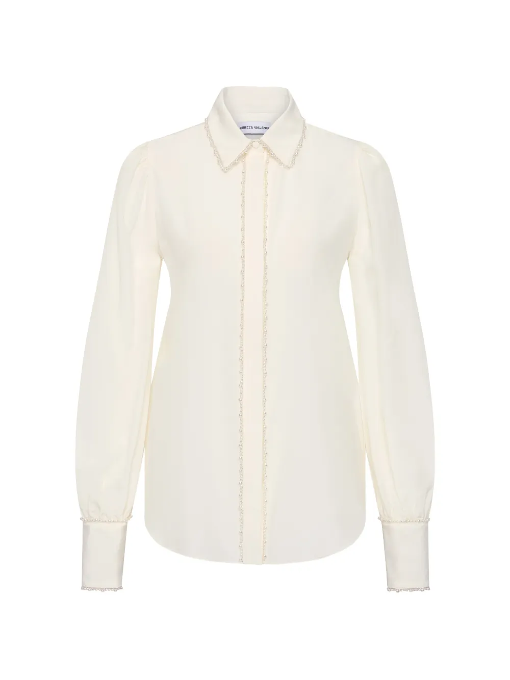 Rebecca Vallance Marietta shirt - Nude