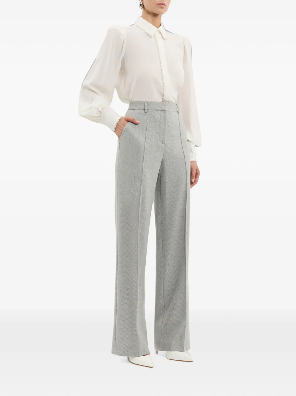 Rebecca Vallance Marietta blouse Beige