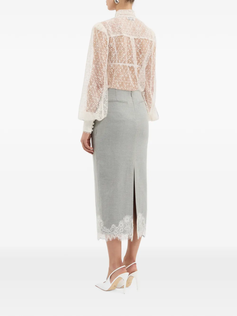 Rebecca Vallance Delphina blouse Beige