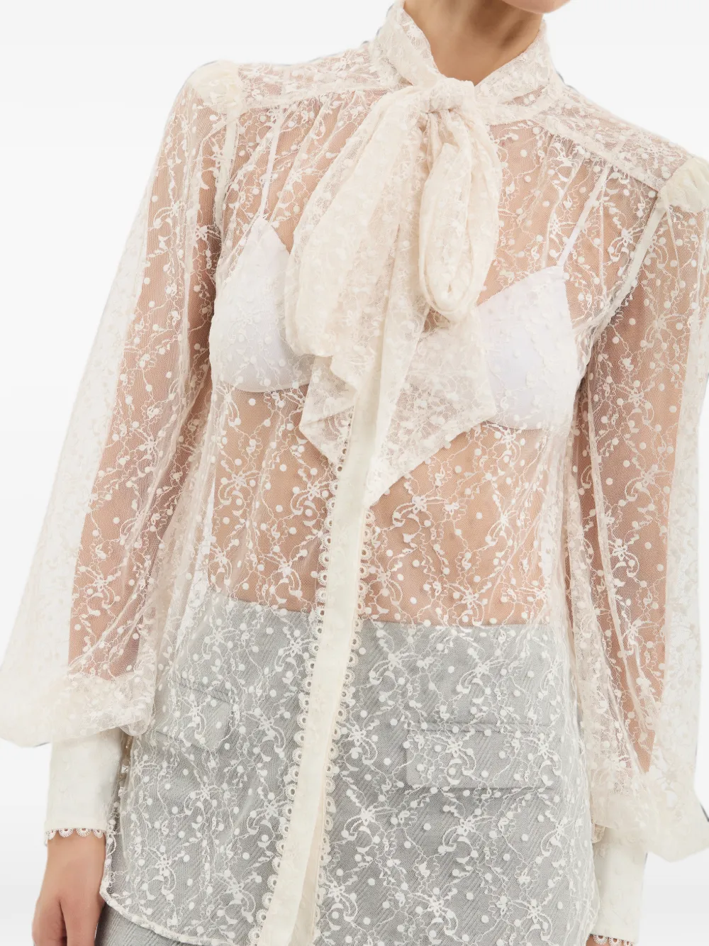 Rebecca Vallance Delphina blouse Beige